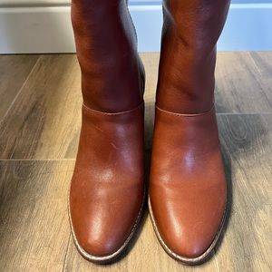 Madewell Leather Knee High Boots
